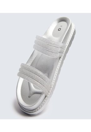 Sandalias Para Mujer  Color Gris  Marca Ostu #40690009