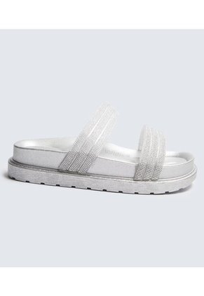 Sandalias Para Mujer  Color Gris  Marca Ostu #40690009