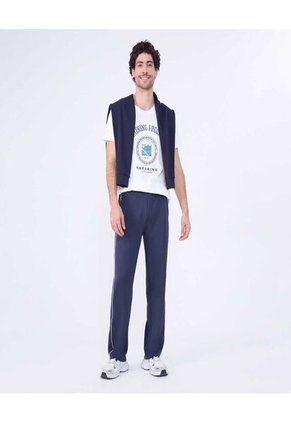 Pantalon Para Hombre Jogger Color Azul Oscuro Marca Ostu #60070463