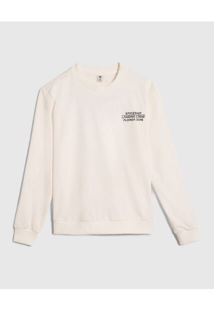 Buzo Para Niño Cuello Redondo Color Crema Marca Ostu #80060137