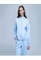 Buzo Para Mujer Hoodie Color Azul  Marca Ostu #40060334 de Ostu