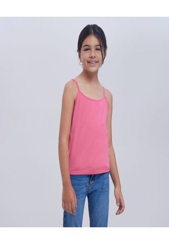 Camiseta Interior Para Niña Manga Sisa Color Pack X Marca Ostu #90020009 Ostu