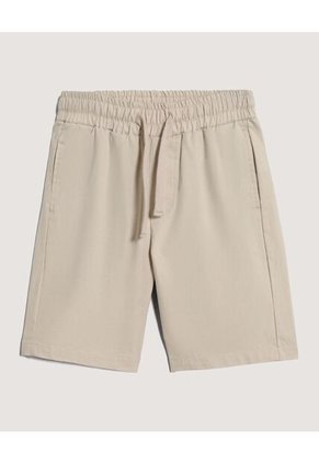 Bermuda Infantil Niño Regular Corto Color Beige Marca Ostu #80100058