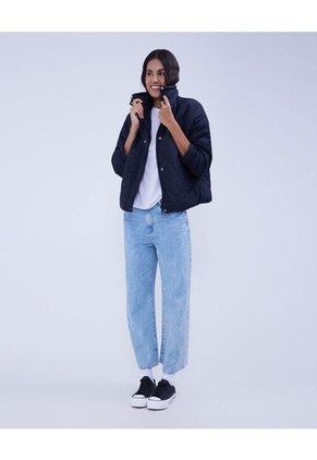 Chaqueta Para Mujer Acolchada Color Negro Marca Ostu #40080197