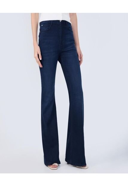 Jean Para Mujer Skinny Flare Color Azul  Marca Ostu #40160556
