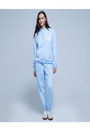 Buzo Para Mujer Hoodie Color Azul  Marca Ostu #40060334