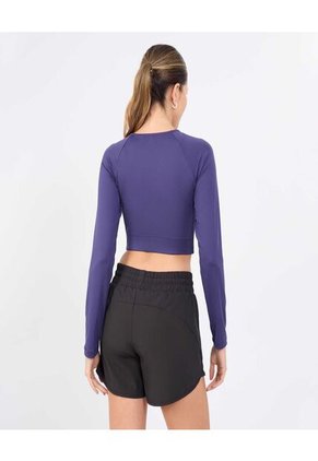 Crop Top Para Mujer Crop Top Color Morado Marca Ostu #40092371