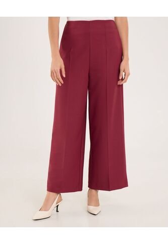 Pantalón Para Mujer Moda Color Vino Marca Ostu #40070805 Ostu