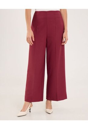 Pantalón Para Mujer Moda Color Vino Marca Ostu #40070805