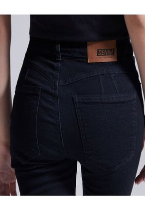 Jean Para Mujer Push Up Color Negro Marca Ostu #40160310