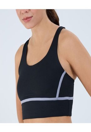 Top Para Mujer  Color Negro Marca Ostu #40220402