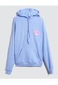 Buzo Para Mujer Hoodie Color Azul  Marca Ostu #40060334 de Ostu