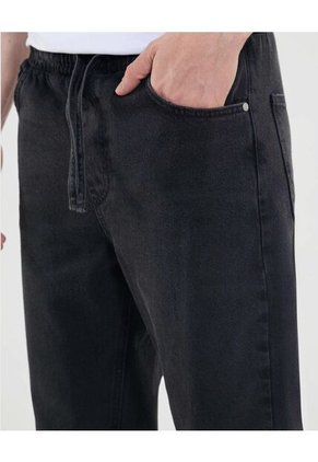 Jean Para Hombre Jogger Color Negro Marca Ostu #60160436