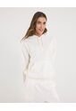 Buzo Para Mujer Hoodie Color Crema Marca Ostu #40060401 de Ostu