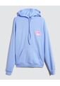 Buzo Para Mujer Hoodie Color Azul  Marca Ostu #40060334 de Ostu