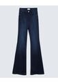 Jean Para Mujer Skinny Flare Color Azul  Marca Ostu #40160556 de Ostu