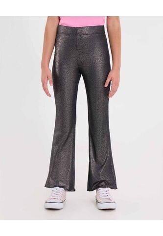 Leggins  Infantil Niña Largo Color Negro Marca Ostu #90230125 Ostu