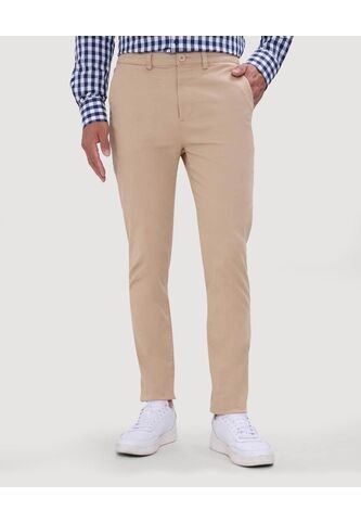 Pantalon Para Hombre Chino Color Beige Marca Ostu #60070364 Ostu