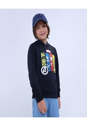 Buzo Para Niño Hoodie Color Negro Marca Ostu #80060152 Ostu