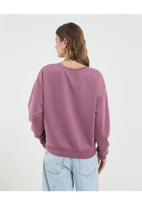 Buzo Para Mujer Cuello Redondo Color Morado Marca Ostu #40060475