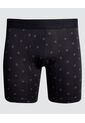 Boxer Para Hombre Filete Medio Algodón Color Negro Marca Ostu #60000415 de Ostu