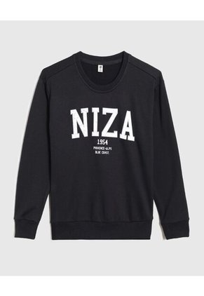 Buzo Infantil Niño Cuello Redondo Color Negro Marca Ostu #80060175