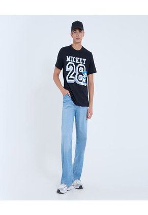 Camiseta Estampada De Mickey Mouse De Hombre #60091681 Ostu