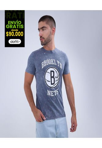 Camiseta Oficial Brooklyn Nets  Para Hombre #60091448 Ostu Ostu