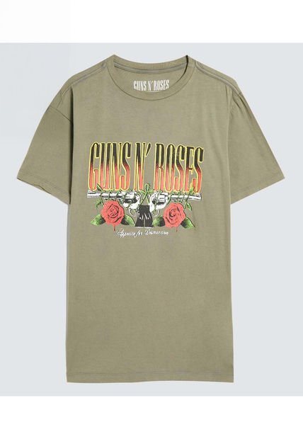 Camiseta Para Mujer Manga Corta Color Gris  Marca Ostu #40092317