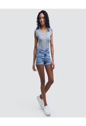 Camiseta Mujer Ostu M/C Verde VISCOSA 40091446-6538