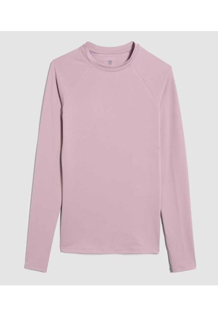 Camiseta Para Mujer Manga Larga Color Lila  Marca Ostu #40092192