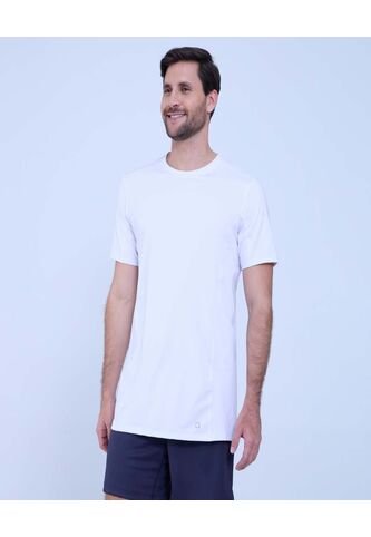 Camiseta Para Hombre Manga Corta Cuello Redondo Color Blanco Marca Ostu #60091492 Ostu