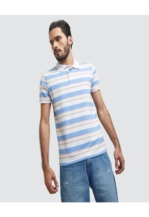 Polo Hombre Ostu Blanco Poliéster 60110477-1259