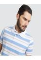 Polo Hombre Ostu  Blanco Poliéster 60110477-1259 de Ostu
