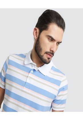 Polo Hombre Ostu Blanco Poliéster 60110477-1259
