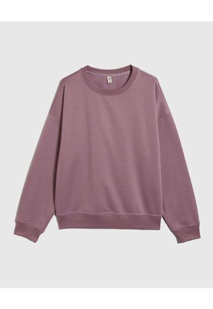 Buzo Para Mujer Cuello Redondo Color Lila  Marca Ostu #40060341