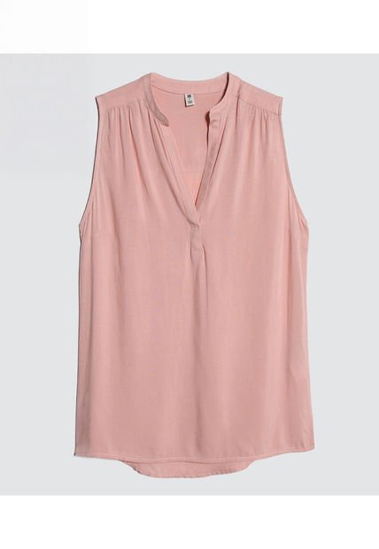 Blusa Para Mujer Manga Sisa Color Rosado  Marca Ostu #40121007