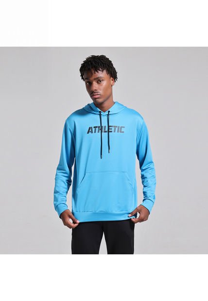 Buzo Para Hombre Hoodie Color Azul  Marca Ostu #60060215
