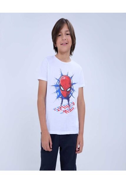 Camiseta Estampada Spider-Man  De Infantil Niño #80090244