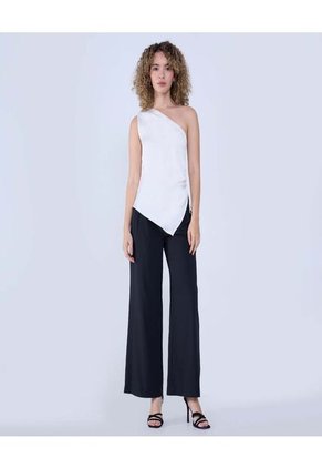 Blusa Para Mujer Manga Sisa Color Marfil Marca Ostu #40121088