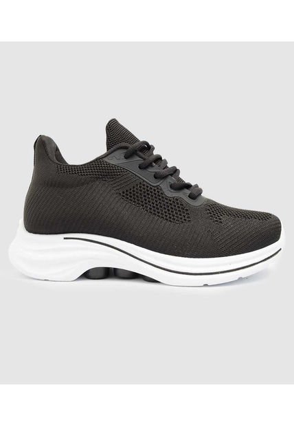 Tenis Para Hombre Sport Color Negro Marca Ostu #60720113