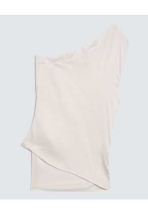 Blusa Para Mujer Manga Sisa Color Marfil Marca Ostu #40121088