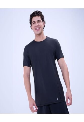 Camiseta Para Hombre Manga Corta Cuello Redondo Color Negro Marca Ostu #60091492 Ostu