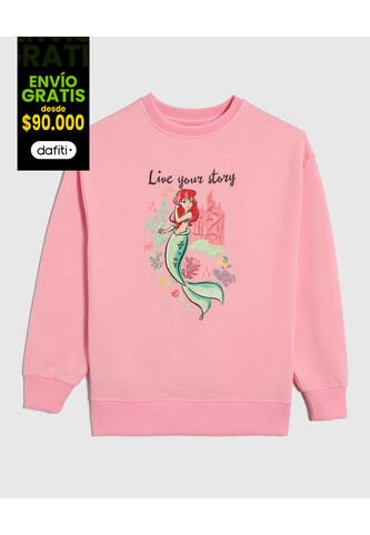 Buzo De La Sirenita  Para Infantil Niña #90060145 Ostu Ostu