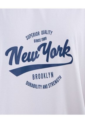 Camiseta Para Hombre Manga Corta Color Crema Marca Ostu #60091317