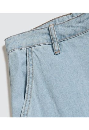 Jean Para Mujer Wide-Leg Color Azul Claro Marca Ostu #40160461