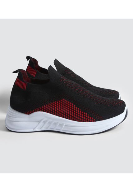 Tenis Para Hombre Sport Color Rojo Marca Ostu #60720093