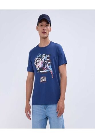 Camiseta Capitán América  Para Hombre #60091531 Ostu Ostu