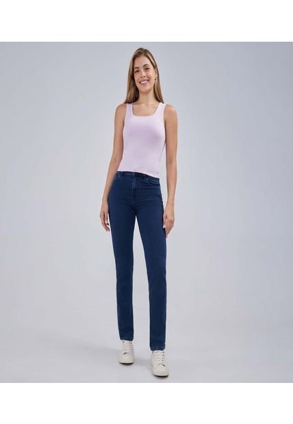 Jean Para Mujer Regular Color Azul  Marca Ostu #40160447