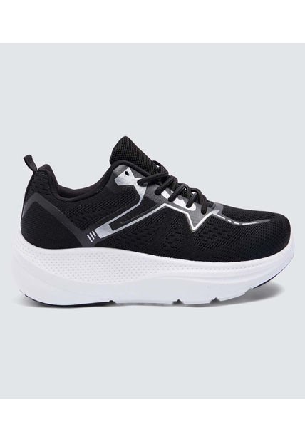 Tenis Para Mujer Sport Color Negro Marca Ostu #40720140